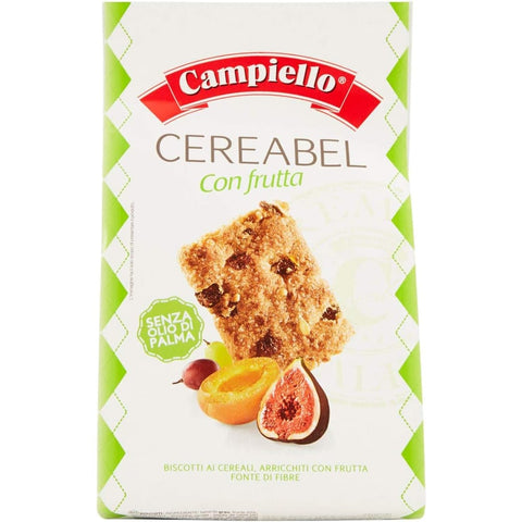 Campiello Kekse Campiello Kekse Müsli mit Früchte Cereebel Früchte, Cereal biscuits with fruit 220g 6x Original italienisch 8000590105200
