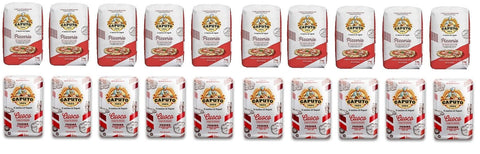 Caputo Brot Caputo PIZZERIA Mehl 1Kg - Karton 10 Stück + Caputo CUOCO Mehl 1Kg - Karton 10 Stück ( 20 x 1Kg ) 8014601036100