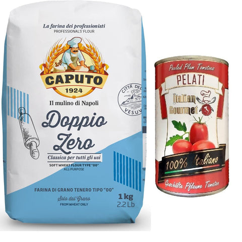 Caputo Farina Molino Doppio zero Classica Pizza Napoli 1x1kg Original italienisch Sauce