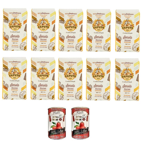 Caputo MOLINO Antico Mühle Caputo Semola Hartkorn Rimacinata 10 Pack 1x10890g Original italienisch Feinkost