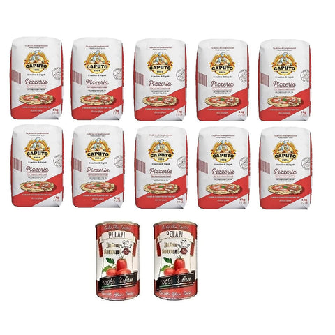 Caputo Farina Molino Pizzeria per Pizza Napoli Pizzamehl Pizza Mehl 10x1kg Original italienisch Zutat