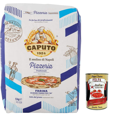 Caputo Farina Molino Pizzeria per Pizza Napoli Pizzamehl Pizza Mehl 5 kg Teffmehl italienisch Original