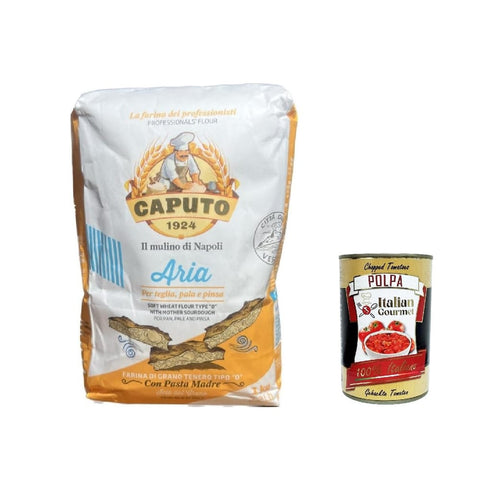 Caputo Teffmehl Caputo Molino Aria Farina 0 Mehl Entwickelt für pizza a teglia, pinza 1 kg Teffmehl italienisch Original 8014601038203