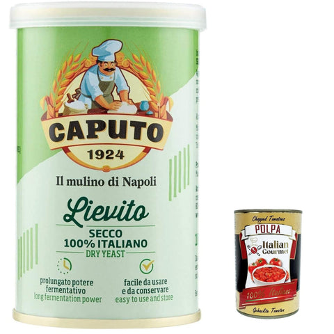 Caputo Lievito Secco 100% Italienisch Trockenhefe für die Bäckerei Hohe Aktivität pizza 100 g Original