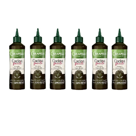 Carapelli Oliven 6x Carapelli Cucina Facile Natives Olivenöl extra in einer Flasche aus 100 % recyceltem PET 460 ml