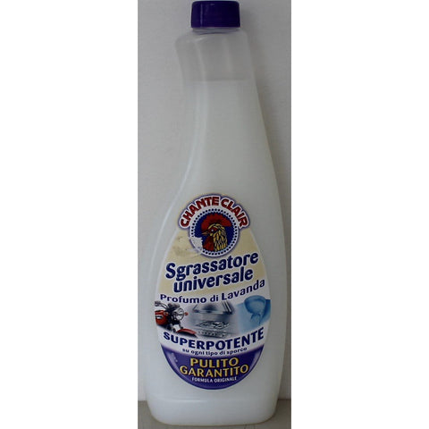 Chante Clair Lavendel Sgrassatore universale Entfetter Reiniger Nachfüllung 3x Original italienisch Haushalt