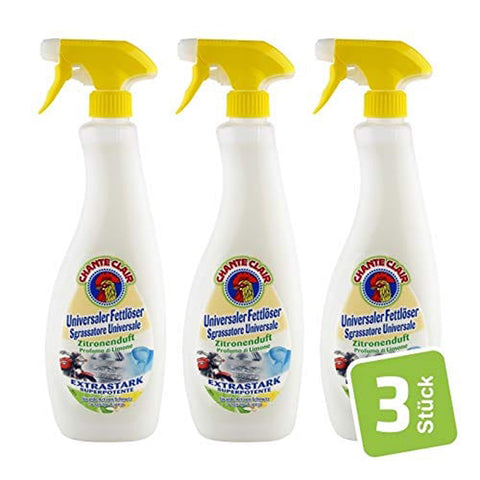Chante Clair Universaler Fettlöser Zitronenduft 3x750ml Original italienisch Haushalt