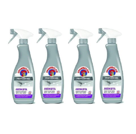 Chante Clair Entfetter 4x Chante Claire Professional Antimuffa Professionelles Anti-Schimmel-Reinigungsmittel 700ml 8015194533588
