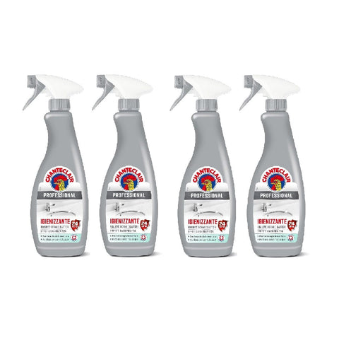Chante Clair Entfetter 4x Chante Claire Professional Igienizzante Professionelles Desinfektionsmittel 700ml 8015194533595