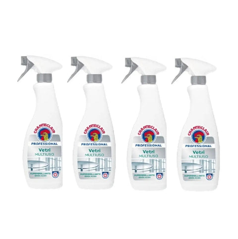 Chante Clair Entfetter 4x Chante Claire Professional Vetri  Professioneller Glasreiniger 700ml 8015194526191
