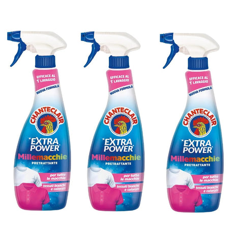 Chante Clair Kategorien 3x ChanteClair Pretrattante Millemacchie gegen Flecken auf Textilien spray 500 ml 8015194528546