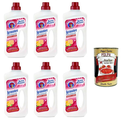 Chante Clair Chanteclair Sgrassatore Pavimenti Bodenentfetter Marseille und Zitrone 6x 750ml italienisch Original