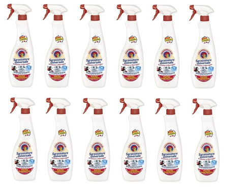 CHANTECLAIR Allzweckreiniger 12x Chante Clair Sgrassatore Universale Disinfettante Universal Degreaser Disinfectant Superpotent Degreaser Cleaner 600ml 8015194522933