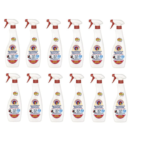 Chanteclair Chante Clair Sgrassatore Universale Disinfettante Universal Degreaser Disinfectant Superpotent Degreaser Cleaner 600 ml 12x italienisch Original