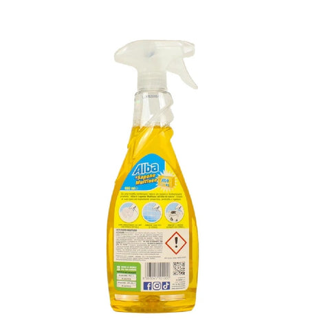 CHANTECLAIR Allzweckreiniger 3x Alba Spray Sapone Multiuso Gel Ecologico Umweltfreundliche Mehrzweck-Gelseife 650ml