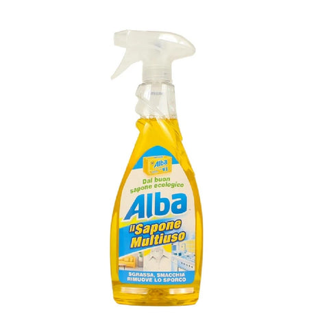 CHANTECLAIR Allzweckreiniger 3x Alba Spray Sapone Multiuso Gel Ecologico Umweltfreundliche Mehrzweck-Gelseife 650ml