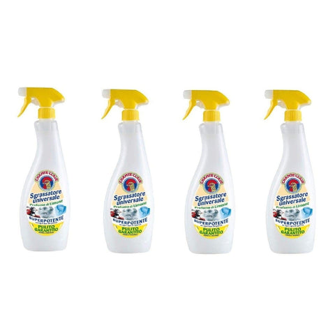 CHANTECLAIR Allzweckreiniger 4x Chante Clair Limone Sgrassatore universale Superpotente Entfetter Reiniger Produkt mit beschädigtem Etikett SONDERANGEBOT 8015194508029