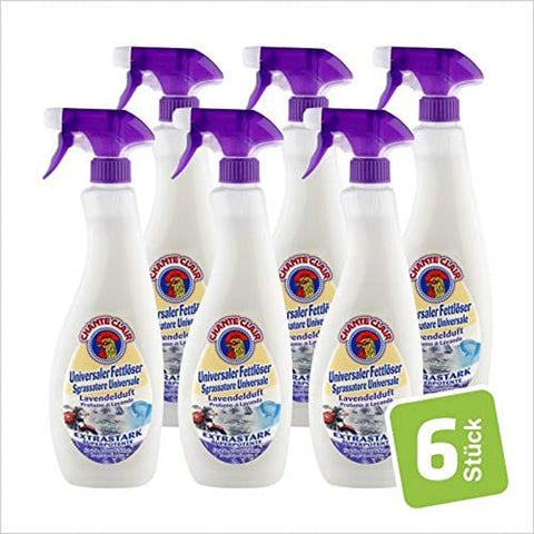 Chanteclair Chante Clair Universaler Fettlöser Lavendelduft 750 ml 6x italienisch Original Allzweckreiniger