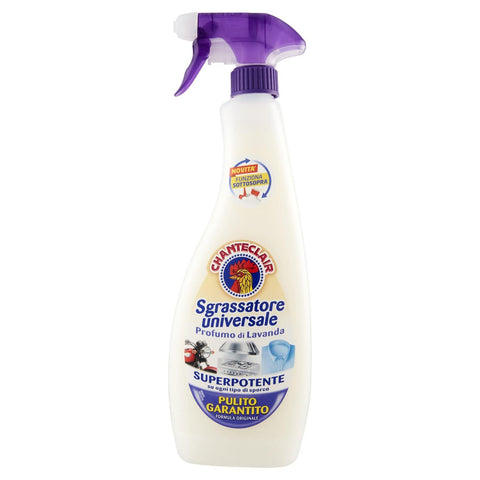 Chante Clair Lavanda Sgrassatore universale Degreaser Cleaner Universal Entfetter mit Lavendelduft 1x600ml Original italienisch Haushalt