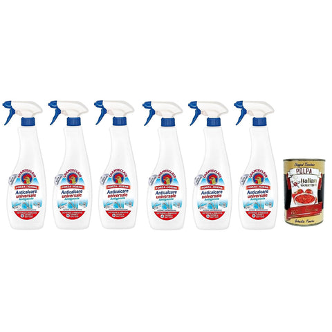 Chanteclair Anticalcare Universale Antigoccia Reiniger Anti Kalk Reinigungsmittel für harte Oberflächen,Anti Rost Wirkung 625 ml italienisch Original