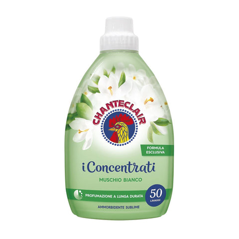 Testpaket ChanteClair Ammorbidente Weichspüler Weißer Moschus (1x1000 ml) - ChanteClair Sgrassatore universeller Entfetter (3x625 ml) italienisch Original