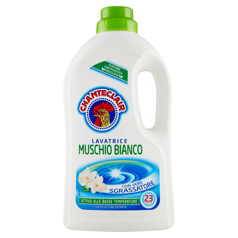 CHANTECLAIR Waschmaschinenreiniger, weißer Moschus 1x1150ml Original italienisch Haushalt