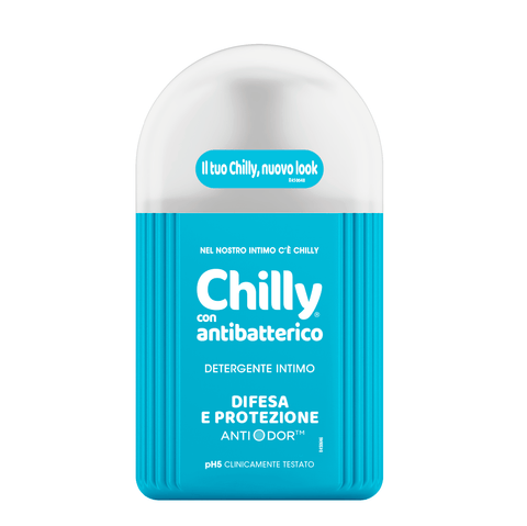 Chilly Intimwaschmittel 3x Chilly Antibatterico Detergente Intimo Antibakterielles Intimreinigungsmittel 200 ml 8002410033083