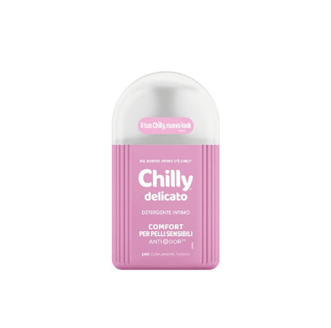 Chilly Intimwaschmittel 3x Chilly Delicato Detergente Intimo Sanftes Intimreinigungsmittel 200 ml 8002410033052