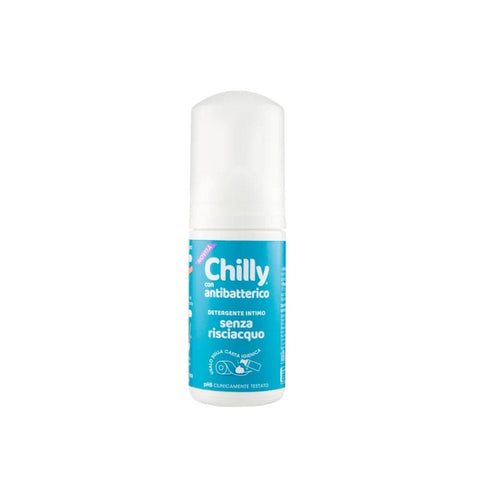 Chilly Intimwaschmittel Chilly Detergente Intimo Antibatterico senza risciacquo Antibakterielles Intimmousse ohne Abspülen, 100 ml 8002410037401