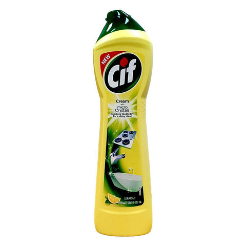 Cif Creme Zitrone mit Mikropartikeln, 500 ml, 8 Stück Allzweckreiniger italienisch Original