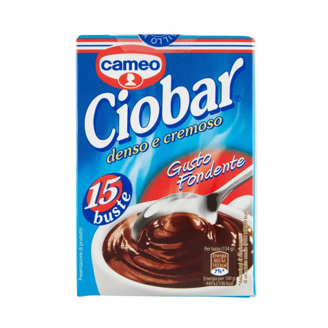 Ciobar Kakao & Heiße Schokolade CIOBAR DUNKLE SCHOKOLADE GR.345 (Packung mit 15 TÜTEN) CAMEO 8003000732010