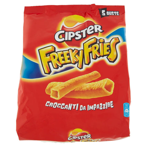Cipster Saiwa Chips freeky fries 5 Portionstüten á kartoffel gesalzen 1x25g Original italienisch Snack