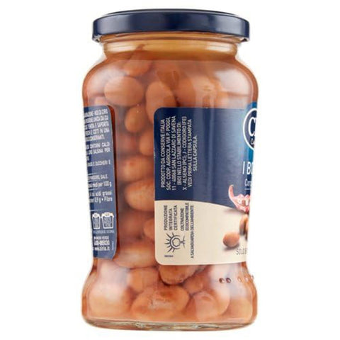 Cirio Hülsenfrüchte & Bohnen Cirio I Borlotti, Corposi e Saporiti, Borlotti-Bohnen, vollmundig und schmackhaft, 100% italienische Borlotti-Bohnen 12x370gr 8000320030055