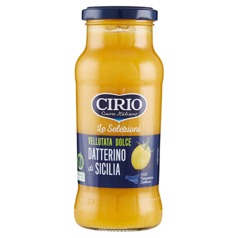 Cirio BIO GELBE SIZILIANISCHE DATTELSUPPE 350 GR Original italienisch