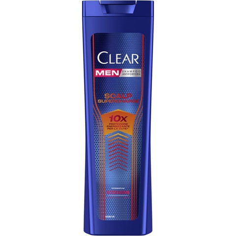 Clear Shampoos Clear Men Shampoo Antiforfora Scalp Super Charge 6x 225ml 8720181858741