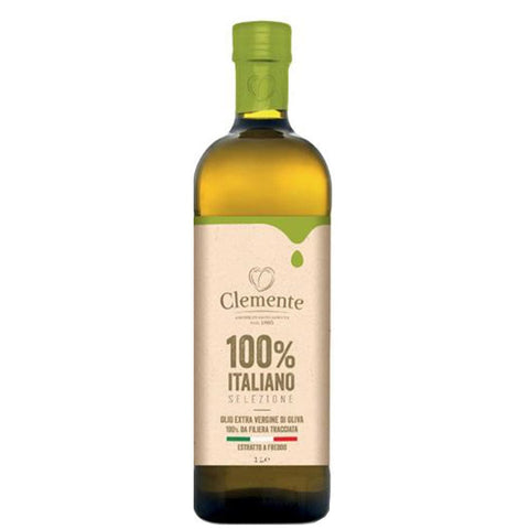 Clemente Olivenöl Olio Extra Vergine di Oliva Clemente 100% Italiano Extra natives Olivenöl 100% italienisch 1l 8010445005036