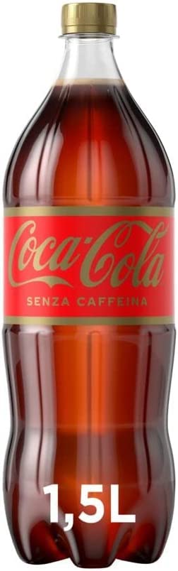 Coca-Cola Cola 12x Cola-Cola Senza Caffeina kohlensäurehaltiges Getränk PET 1,5Lt Koks Ohne Koffein Softdrink 5449000000989