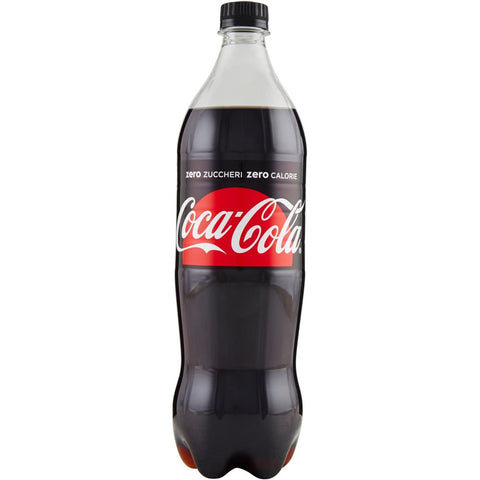 Coca-Cola Cola-Cola Zero Zuccheri ohne zucker Italian alkoholfreies Getränk PET Coca Cola Softdrink 1 Lt 12x italienisch Original