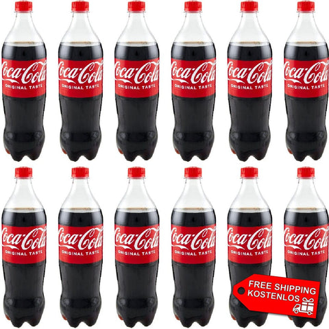 Coca Cola Soft Drink 12x Coca Cola PET 1 liter 5449000054227