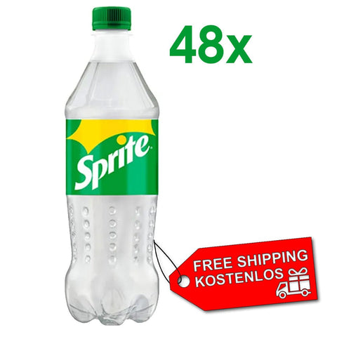 Coca Cola Soft Drink 48x Sprite Zitrone und Limette Erfrischungsgetränk PET 450ml 90418945