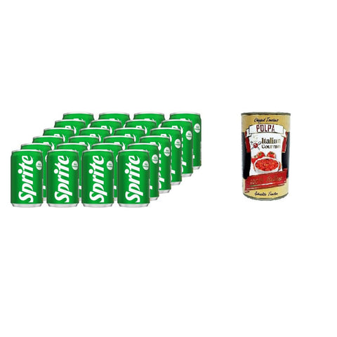 Sprite Mini Zitronen Limetten Geschmack, geringer Zuckergehalt 1x150ml Original italienisch Getränk