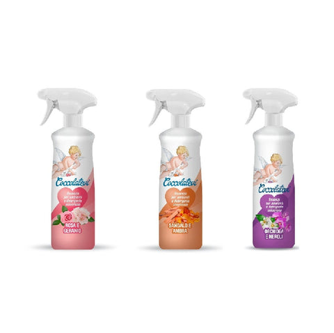 Coccolatevi Raumspray Testpaket Coccolatevi Essenza per ambienti e detergente universale 3x750ml SONDERANGEBOT 8000903822824