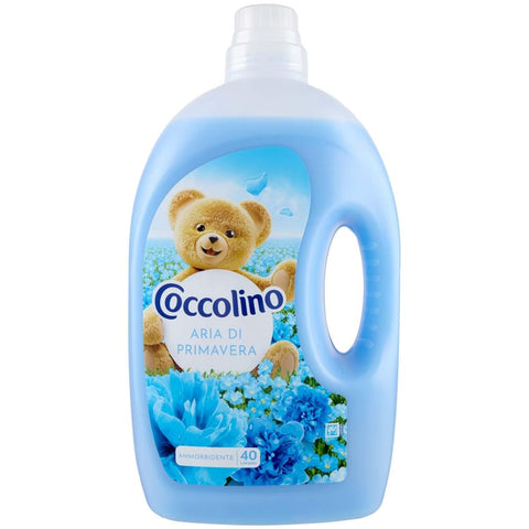 Coccolino Flüssiger Weichspüler Coccolino Weichspüler verdünnt Frühlingsluft, 3 Liter, 1 Stück Original italienisch 8720181095320