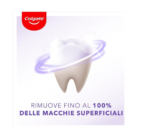 Colgate Zahncremes 12x Colgate Max White Purple Reveal Zahnaufhellende Zahnpasta mit Minzgeschmack, 75 ml