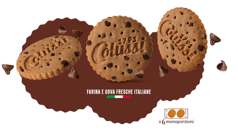 Colussi Kategorien 12x Colussi Sempre con Te frollino con Gocce di Cioccolato Schokoladenkekse 288 g