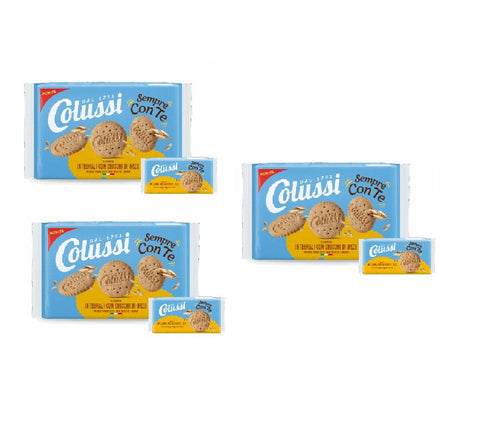 Colussi Kategorien 3x Colussi Biscotti Integrali con Chicchi di Orzo Vollkornkekse mit Gerste 273 g