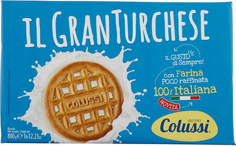 Colussi Granturchese Kekse Kleingebäck biscuits cookies kuchen Butterkeks 3x 800g Original italienisch