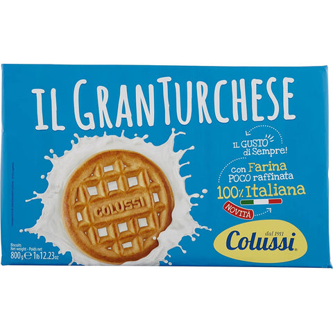 Colussi Granturchese Kekse Kleingebäck biscuits cookies kuchen Butterkeks 3x 800g Original italienisch