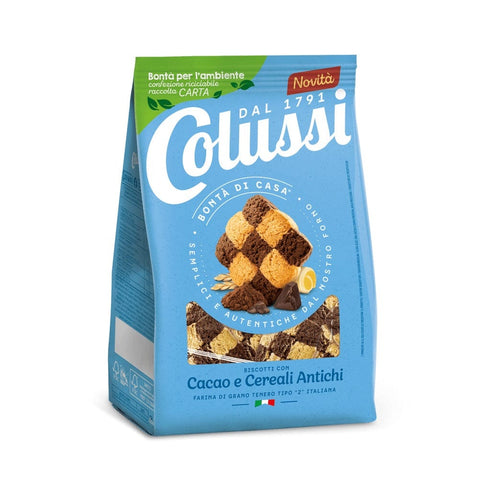 Colussi Kekse Colussi Frollino Cacao e cereali antichi Kakao- und Urgetreide-Shortbread 260g