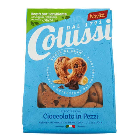 Colussi Kekse Colussi Frollino con Cioccolato in Pezzi 500gr 8002590075255